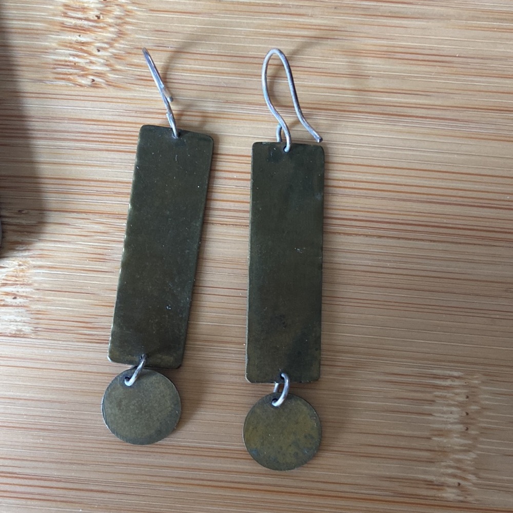 Artist made earrings - Picture 2 of 2